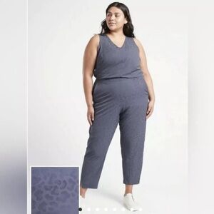 Athleta Brooklyn Textured Jumpsuit - NWOT